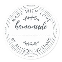 Rustikale, hausgemachte Backwaren Jam Schwarz-weiß