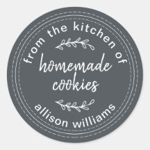 Rustikale hausgemachte Kekse aus der Küche des Sch