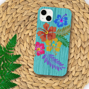 rustikale hawaiianische Blume drucken Case-Mate iPhone Hülle
