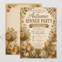 Rustikale Herbst-Dinnerparty auf dem Bauernhof