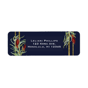Rustikale Herbst-Marsala-Blumen Navyblau Gold Hoch
