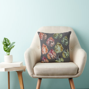 Rustikale Herbst-Wasserfarben-Kunst mit fallenden Kissen