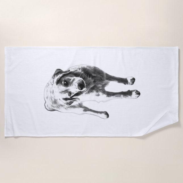 Rustikale Herbstbeobachtung Strandtuch (Vorderseite)