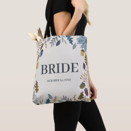 Rustikale Herbstblätter Hochzeit im Herbst