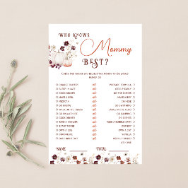 Rustikale Herbstblütenpumpen, die Mommy Best kenne