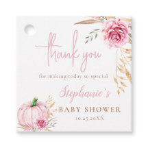 Rustikale Herbstboho Pumpkin Baby Girl Dusche