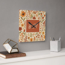 Rustikale Herbstfallvillen und florale Monogramm