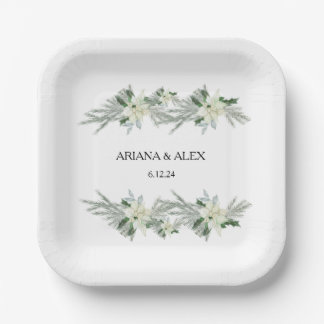 Rustikale Herbsthochzeit Pappteller