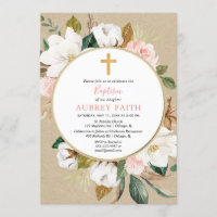 Rustikale Herbströte Rosa Blütentaufe