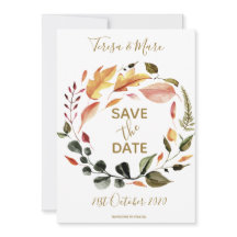 Rustikale Herbsttöne Wasserfarben Blumenmuster