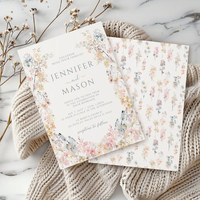 Rustikale Hochzeit auf der Wiese Einladung (Von Creator hochgeladen)