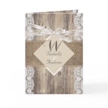 Rustikale Hochzeit Beige Weißholz-Burlap