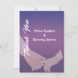 Rustikale Hochzeit Dankeschön Karte