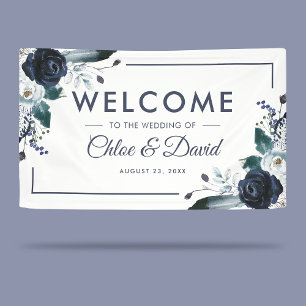 Rustikale Hochzeit der Marine Boho Banner