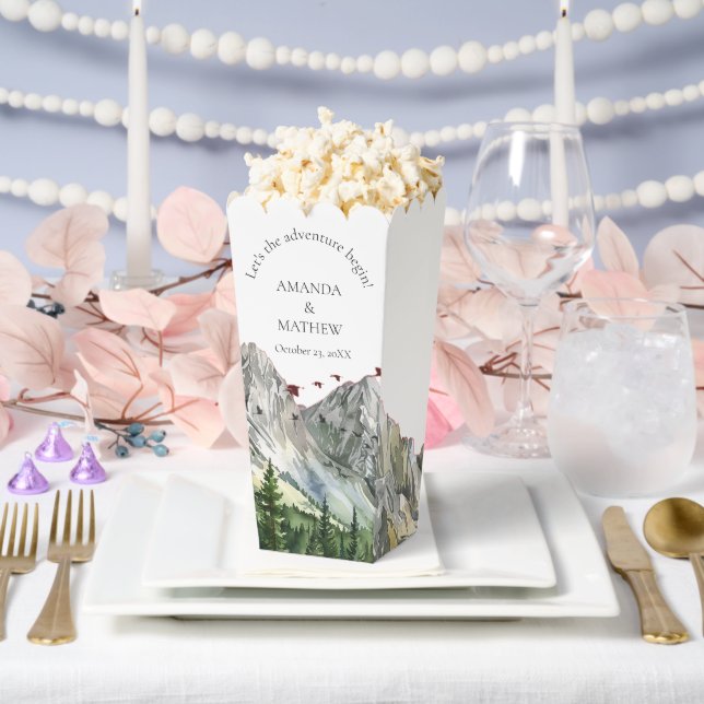 Rustikale Hochzeit des Waldwaldes Pinienwald Geschenkschachtel (Hochzeit)