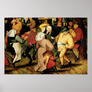 Rustikale Hochzeit, Details der Tanzenden Poster