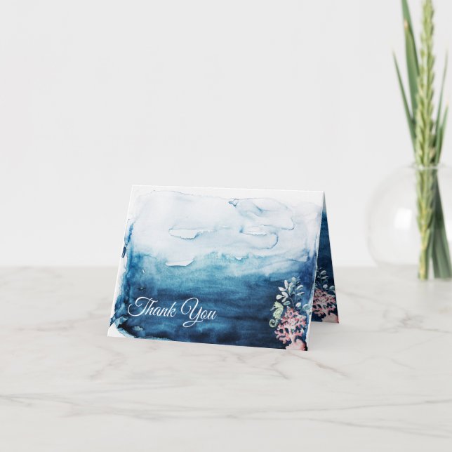 Rustikale Hochzeit geklappt Dankeschön Karte (Vorderseite)