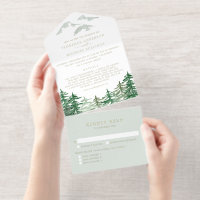Rustikale Hochzeit im Wald