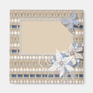 Rustikale Hochzeit Magnet