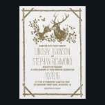 Rustikale Hochzeit mit Hirsch Einladung<br><div class="desc">Romantische rustikale Hochzeitseinladung mit Hirsch, Holzrahmen und extravaganter Typografie. Die perfekte Einladung für Naturliebhaber, die Hochzeiten in der Scheune, auf der Ranch oder auf dem Bauernhof feiern. Einladung für Sommer-, Frühlings-, Herbst- und Winterhochzeiten. Bitte kontaktieren Sie mich, wenn Sie Fragen zum Design haben oder eine individuelle Farbanfrage haben. — Wenn...</div>