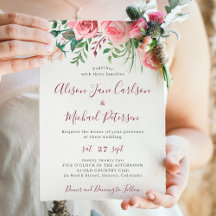 Rustikale Hochzeit mit modernem Blumenwasser