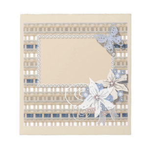 Rustikale Hochzeit Notizblock