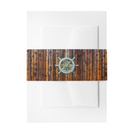 Rustikale Hochzeit oder Verlobung Einladungsbanderole