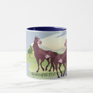 Rustikale Hochzeit Reitsport-Western Tasse