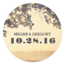 Rustikale Hochzeit von Baumrinden