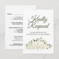 Rustikale Hochzeit von Elfenbein oder weißem Bouqu