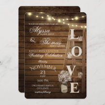 Rustikale Hochzeit von Ladder and Lights Liebe