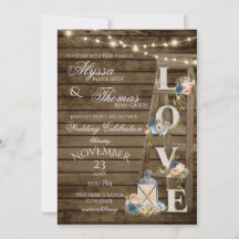 Rustikale Hochzeit von Ladder und Lights Vintage b