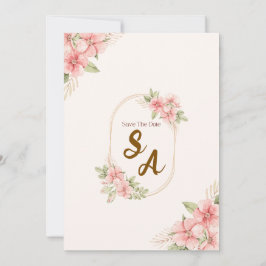 Rustikale Hochzeitseinladung Einladung