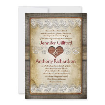 rustikale Hochzeitseinladungen