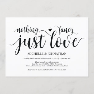 Rustikale Hochzeitsempfangs-Einladungskarte Einladung
