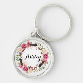 Rustikale Hochzeitsfeier Schlüsselanhänger