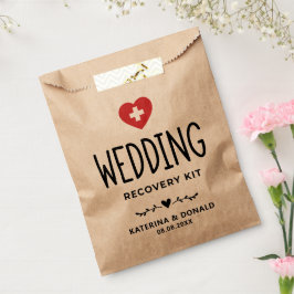 Rustikale Hochzeitshangover Erholung Kit Gefallen  Geschenktütchen