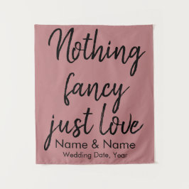 Rustikale Hochzeitskulisse für Dekorationen von Em Wandteppich