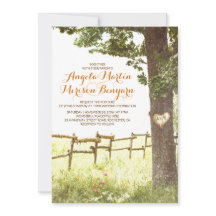 rustikale Hochzeitsreise mit dem Baum