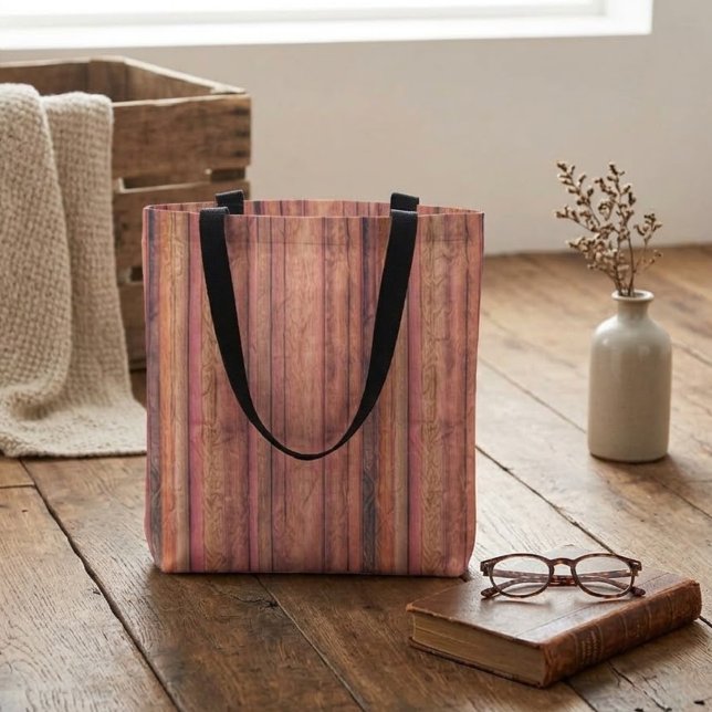 Rustikale Holzgestreifte Tasche (Von Creator hochgeladen)