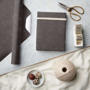 Rustikale Holzkohle Vintag texturiert Weihnachten Geschenkpapier