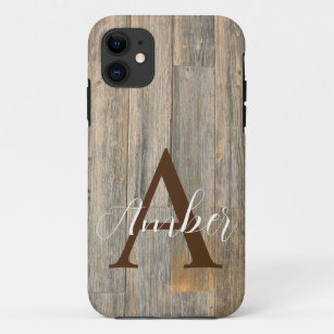 Rustikale Holzkornplatten Case-Mate iPhone Hülle