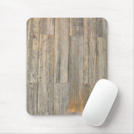 Rustikale Holzkornplatten Mousepad