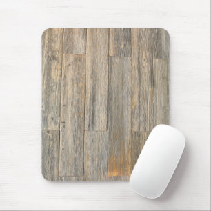 Rustikale Holzkornplatten Mousepad