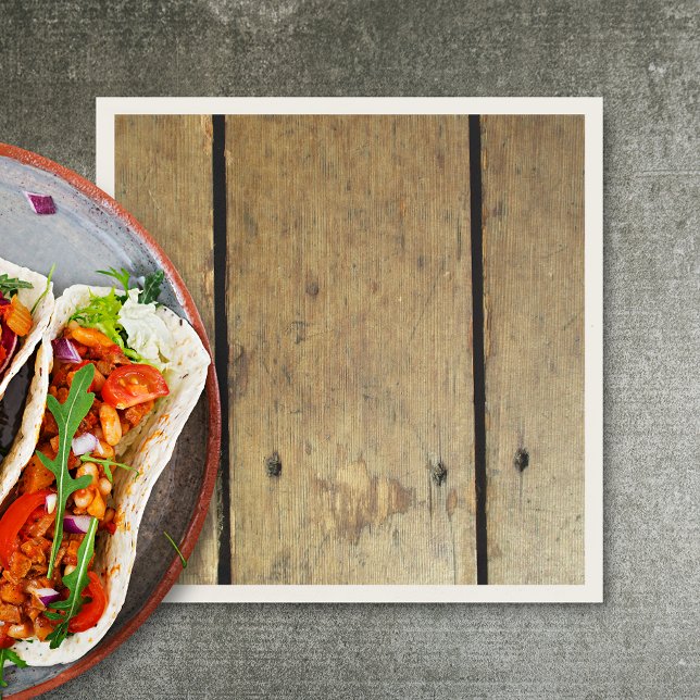 Rustikale Holzplanks Serviette (Von Creator hochgeladen)