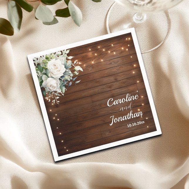 Rustikale Holzsaitenblende Serviette (Von Creator hochgeladen)