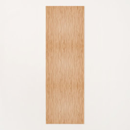 Rustikale Holztextur Yoga Mat für natürliche Vögel Yogamatte