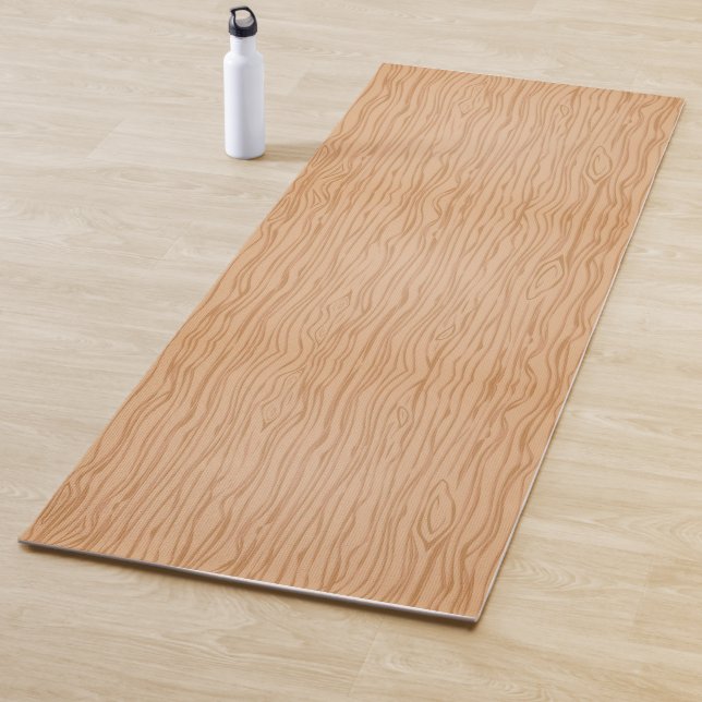 Rustikale Holztextur Yoga Mat für natürliche Vögel Yogamatte (Beispiel)