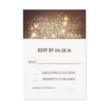 Rustikale Holzverheiratungskarten