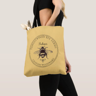 Rustikale Honigbienen-Imkerei-Imker-Produktetikett
